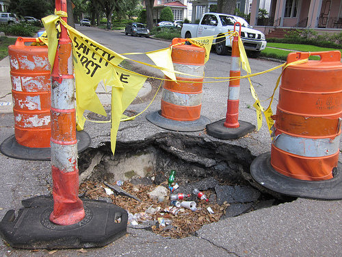 Are Potholes The Devil's Work? Yes! 