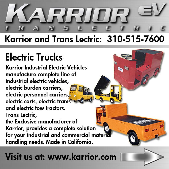 Karrior Electric Vehicles 349 West 168th Street Gardena, CA