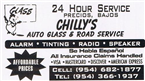 Chilly's Auto Glass & 24 HR Service