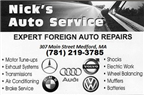 Nicks Auto Service