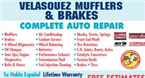 Velasquez and Sons Mufflers 4 Less