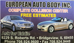European Auto Body and Sales Inc