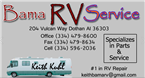 Bama RV Service