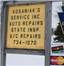 Kosaniak's Service Inc