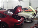 Porsches, TR6, and Ghia