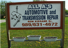 All A's Automotive and Transmission Repair