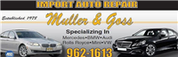 Muller & Goss Automotive Repair