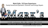Marks Automotive Repair